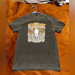Comfort Colors Gray Wild West Tee